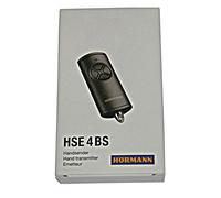 Hörmann HSE4-868-BS Télécommande 4 touches 868,3 MHz BiSecur Noir mat