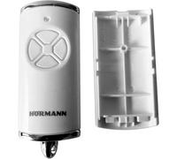 Hörmann - HSE4BS - 4510783 - Boîtier vide de rechange pour émetteur portatif - Noir laqué et chrome - Sans pile et sans circuit imprimé - Coque supérieure et inférieure