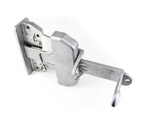 Hörmann Verrou coulissant 3060817 pour portes de garage et portes | Verrou coulissant Hörmann original en acier ou aluminium comme pièce de rechange sur mesure pour portes de garage et