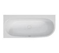 Hoesch Baignoire d'angle iSENSI 3849.010 180 x 80 cm, 182 l, version gauche, blanc