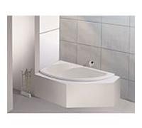 Hoesch Baignoire d'angle Spectra 3657.010 1700 x 1000, version gauche, blanc