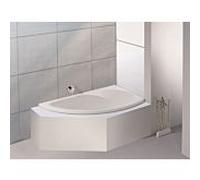 Hoesch baignoire d'angle Spectra 3660.010 de 170x100cm, la version droite, blanc , construit
