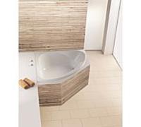 Hoesch bain d'angle Spectra 3653,010 140 x 140 cm, blanc, intégré