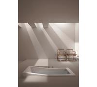 Hoesch Baignoire rectangulaire Foster 6647.010 160 x 70 cm Blanc 130 l