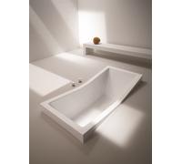 Hoesch Foster baignoire 6628.010 180x80cm, blanc, deux places