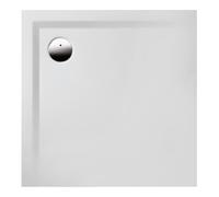 Hoesch Hoesch Muna Solique bac à douche en minéral 100x100x3 cm, gris pierre, sans antidérapant Quantité:1