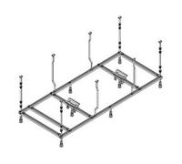 Hoesch Hoesch Support spécial rectangulaire, 180x75 cm, pour baignoire Quantité:1