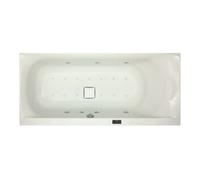 Hoesch Hoesch Whirlpool Aviva 6618 & Laola II Whirl+Air blanc/chrome/moteur droite/gauche Quantité:1