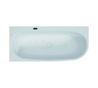 Hoesch Hoesch Whirlpool iSensi Bain à remous d'angle 1700x750 Monolith gauche Système iSensi Blanc, BiColor Blanc-Noir Quantité:1