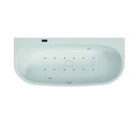 Hoesch Hoesch Whirlpool iSensi Monolith 1700x750 Pré-cadre Remplissage Chrome, droite, BiColor Blanc-Gris Quantité:1
