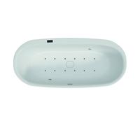 Hoesch Hoesch Whirlpool iSensi Oval 1700x750 Monolith Airsyst., remplissage chrome, BW blanc-noir Quantité:1