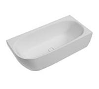 Hoesch iSENSI Baignoire d’angle, avec tablier, 3811.010,