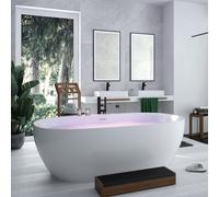 Hoesch iSENSI Baignoire en îlot, ovale, 3822.010,