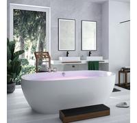 Hoesch iSENSI Baignoire en îlot, ovale, 3853.010,