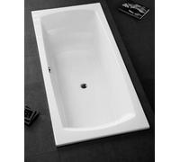 Hoesch Baignoire Largo 3710.010 blanc 190x80 cm 225 l encastrée