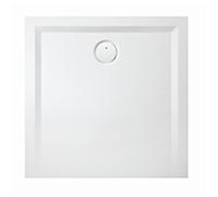 Hoesch Muna S Hoesch douche en fonte minérale 4222xA.715 75 x 75 x 3 cm, gris ardoise, en Solique