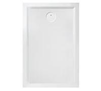 Hoesch Muna S receveur de douche en fonte minérale 4241.715 100 x 70 x 3 cm, gris ardoise, Solique, antidérapant