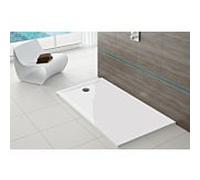 Hoesch Muna S receveur de douche en fonte minérale 4264XA.715 140 x 90 x 3 cm, gris ardoise, Solique