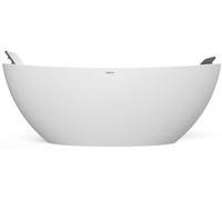Hoesch Namur baignoire autoportante 170x75 cm ovale blanc 4400.013305