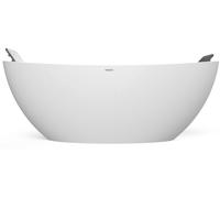 Hoesch Namur baignoire autoportante 180x80 cm ovale blanc 4401.010305