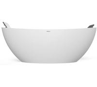 Hoesch Namur baignoire autoportante 190x90 cm ovale blanc 4403.013305