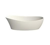 Hoesch Namur baignoire îlot 4492.013305 blanc matt, Solique, 180 x 80 cm, chromé