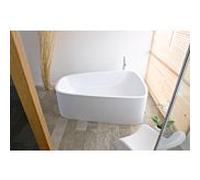 Hoesch SingleBath baignoire autoportante 179.8x117.3 cm ovale blanc 3699.010