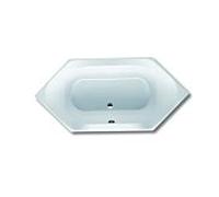 Hoesch Spectra 6 baignoire d'angle 3656.010 180x80cm, blanc