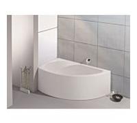 Hoesch Baignoire d'angle Spectra 3658.010 blanc , 170x100cm, version gauche, tablier moulé