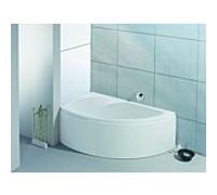 Hoesch baignoire d'angle Spectra 3659.010 blanc, 170x100cm, Ausführug gauche, tablier lâche