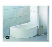 Hoesch baignoire d'angle Spectra 3662.010 blanc , 170x100cm version droite, jupe lâche