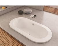 Hoesch Starck baignoire ovale 180x90 cm ovale blanc 6020.010010
