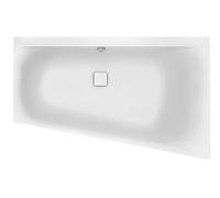 Hoesch Thasos baignoire d’angle 150x100 cm côté droit blanc 3746.010