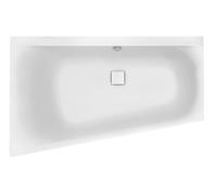 Hoesch Thasos baignoire d’angle 150x100 cm côté gauche blanc 3745.010