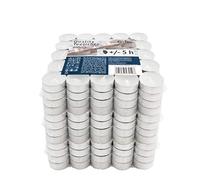 Hofer Bougies Chauffe-plat - 300 pièces - 5 heures de combustion - Cire non parfumée, sans gouttes, longue durée, qualité UE