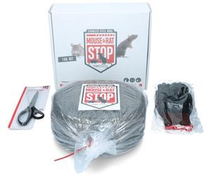 Hofman Animal Care Laine d'acier Mouse & Rat Stop - Lot Idéal pour colmater les trous/ouvertures 1 kg