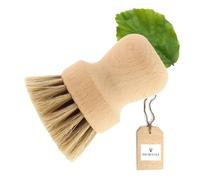 HOFMEISTER® Brosse à Champignons en Bois, Nettoyage en Douceur des Champignons, pour Nettoyer Les légumes, Nettoyage Facile des Champignons de Paris