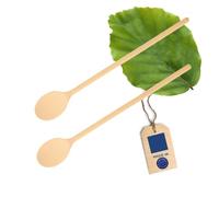 HOFMEISTER® Lot de 2 grandes cuillères de cuisine en bois de hêtre 60 cm