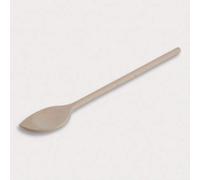 HOFMEISTER® Lot de 5 cuillères de cuisine en bois de hêtre de 25 cm, pointues, produit naturel : faites à la main, sans plastique, pas de rayures dans la casserole, non traitées, résistantes à la