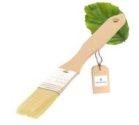 HOFMEISTER® Pinceau de ménage Pinceau de pâtisserie Plat en Soie Naturelle - 100% Made in Germany, Largeur : 1 Pouce, 20 x 2,4 cm
