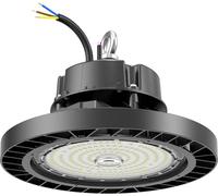 HOFTRONIC - High Bay LED 100W 190lm/W 4000K IP65 IK09 Dimmable 1-10V Pilote Sosen Noir