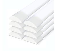 HOFTRONIC Lot de 8 Réglette LED 120 cm - Ultraplate - 40 W - 4800 lm (120 lm/W) - Blanc froid 6400 K - Remplace 330 W - Puces LED Samsung SMD - Sans scintillement - IP20 Eclairage immergé