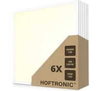 HOFTRONIC - Panneau LED 60x60 cm 36W 3000K 4320 lm UGR22 Sans scintillement