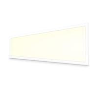 HOFTRONIC - Panneau LED encastrable 120x30cm 36 Watt 4320lm (120lm/W) Lumière élevée LED de bureau 3000K Blanc Chaud Sans scintillement Garantie 5 ans Luminaires à grille, encastrés, plafonniers