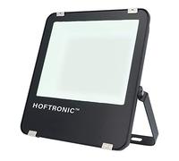 HOFTRONIC - Projecteur LED Exterieur 100W 16000 Lumen 160lm/W 4000K neutre blanc lumière de chantier - extérieur Super Bright spot jardin IP65 étanche éclairage de sécurité Garantie de 5 ans