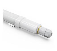 HOFTRONIC Réglette LED 120 cm intérieur/extérieur - 36 W, 5 040 lumens - blanc neutre 4 000 K - connectable jusqu’à 11 unités - sans scintillement - LED intégrée - R-Series Pro