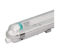 HOFTRONIC - Réglette LED 120cm - 18W 2520 Lumen (140lm/W) - IP65 extérieur étanche - 4000K neutre blanc - 50.000h - Avec tube fluorescent LED - Lampe de cave éclairage de garage - Connectable