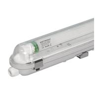 HOFTRONIC - Réglette LED 120cm - 18W 2880 Lumen (160lm/W) - IP65 extérieur étanche - 4000K neutre blanc - 50.000h Lampe - Avec tube fluorescent LED - Lampe de cave éclairage de garage - Connectable
