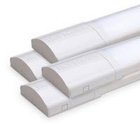 HOFTRONIC - Réglette LED 60 cm 18W 140 lm/W 6500K Blanc IP20 Interconnectable