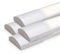 HOFTRONIC - Réglette LED 60 cm 18W 4000K IP20 Blanc Neutre Interconnectable